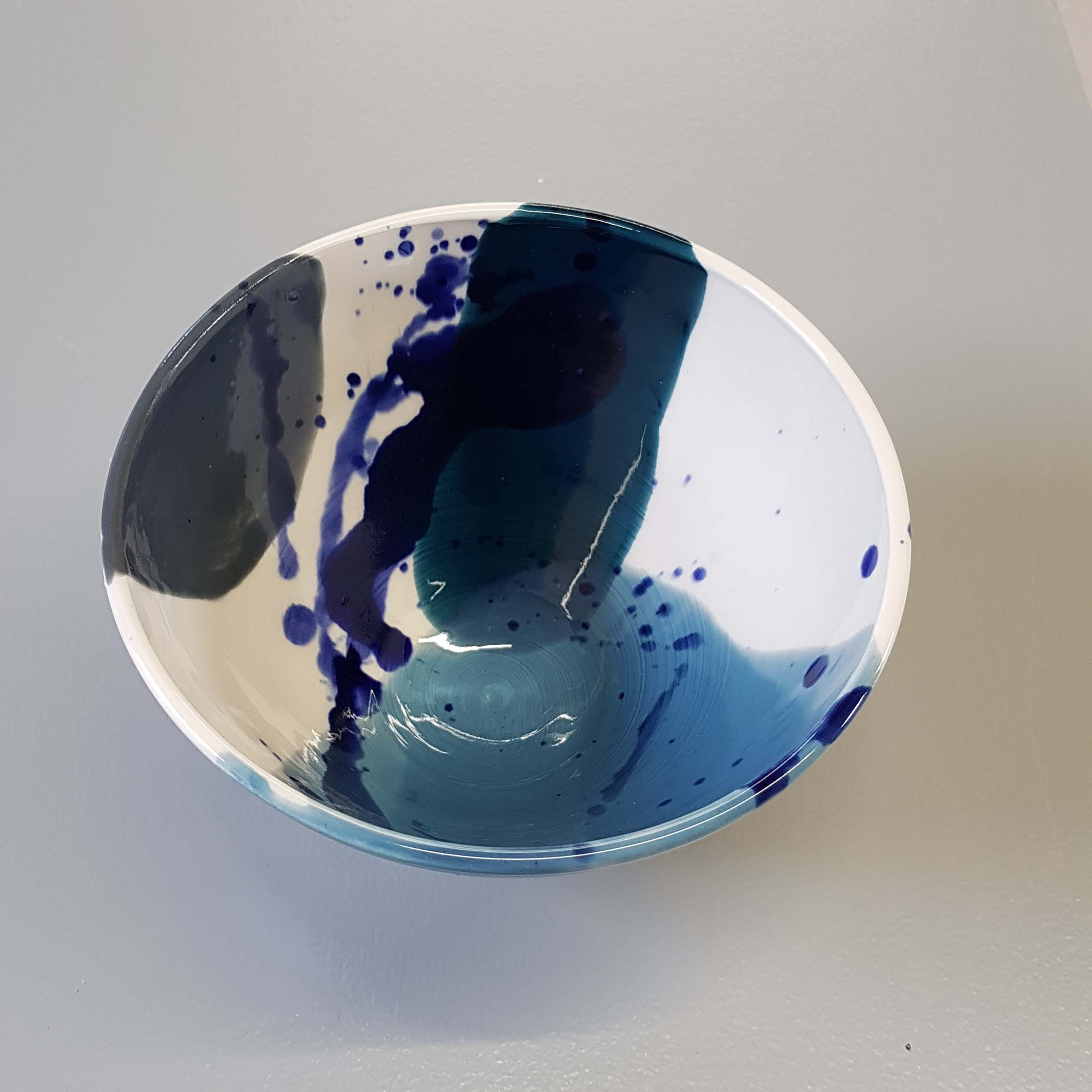 Allison Wiffen bowl at North Yorkshire Open Studios 2019